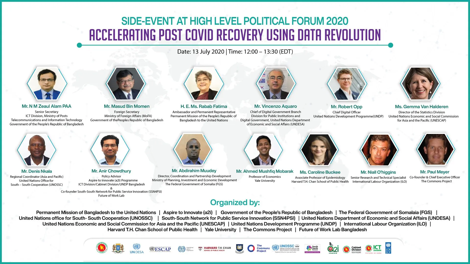 Side event at High-level Political Forum 2020