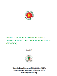 BANGLADESH STRATEGIC PLAN ON AGRICULTURAL AND RURAL STATISTI...